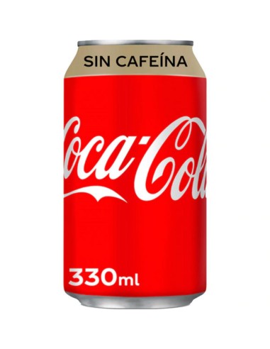 COCA-COLA BOTE S.CAFEINA 333 CC