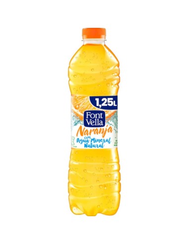 AGUA FONT-VELLA LEVITE NARANJA 1.25 LT