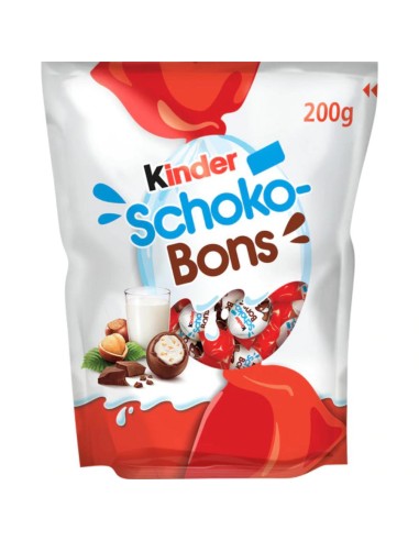 BOMBON KINDER CHOCO-BONS 200 GRS