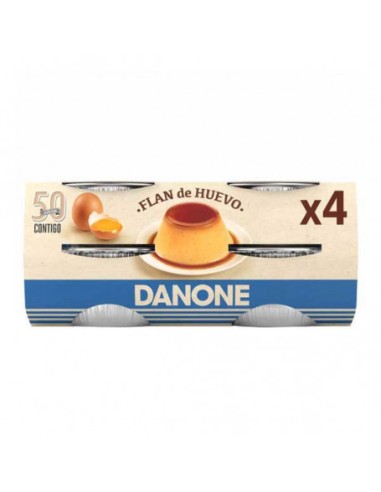 FLAN DE HUEVO DANONE X 4