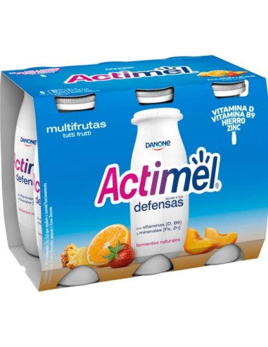 ACTIMEL MULTIFRUTAS X 6