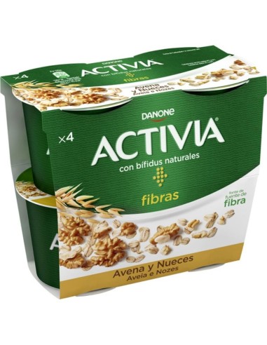 ACTIVIA AVENA-NUECES X 4