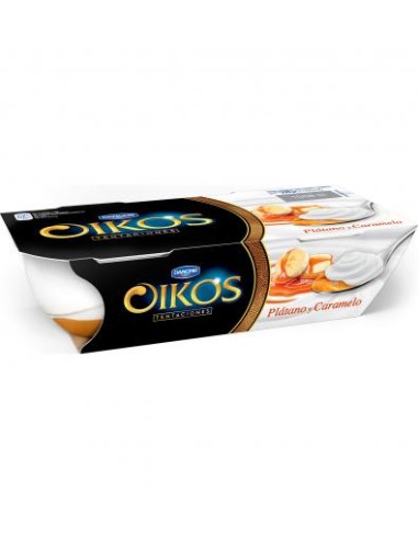 OIKOS PLATANO Y CARAMELO X 2