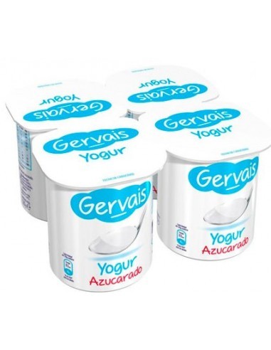 GERVAIS YOGUR NATURAL AZUC X 4