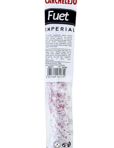 FUET CASERO IMPERIAL EXTRA CARCHELEJO 160 GRS 