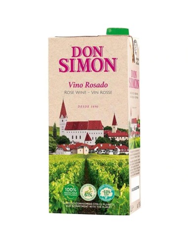 VINO D.SIMON BRIK 1 LT ROSADO