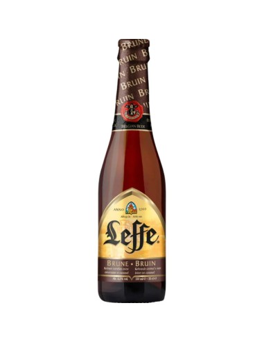 CERVEZA LEFFE BRUNE 33 CL