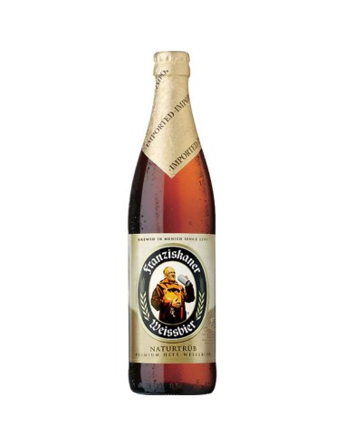 CERVEZA FRANZISKANER HELL NATURTRUB BOT 50 CL