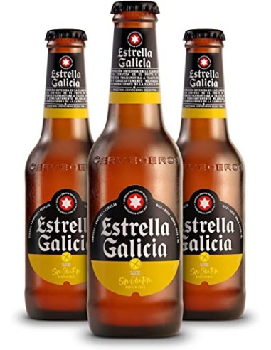 CERVEZA ESTRELLA GALICIA SIN GLUTEN PK-6