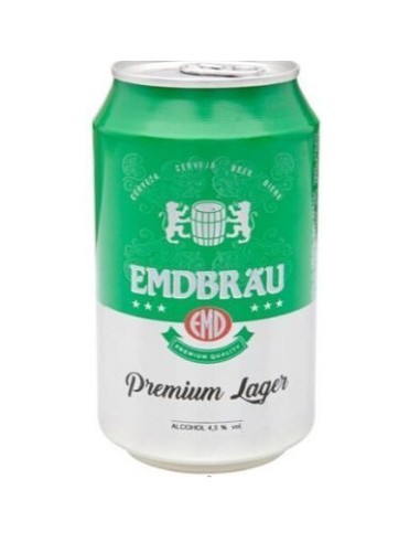 CERVEZA EMDBRAU BOTE 330 ML