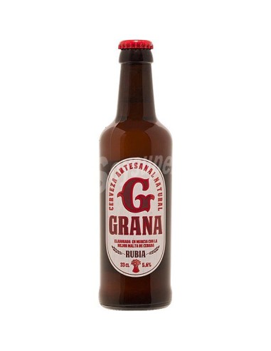 CERVEZA GRANA RUBIA 33 CL