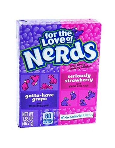 NERDS TRAWBERRY GRAPE 46 G