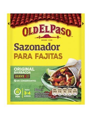 SAZONADOR FAJITAS OLD EL PASO 35 GRS