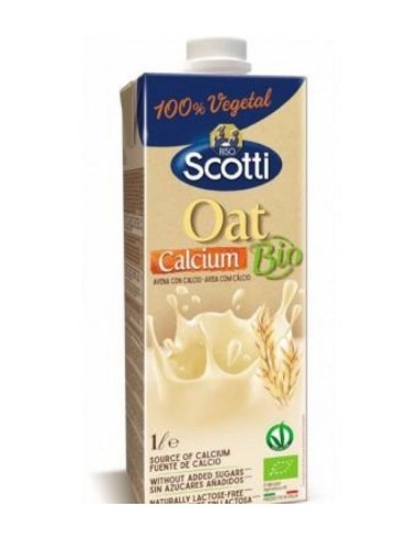 SCOTTI BEBIDA BIO AVENA CALCIO 1 L