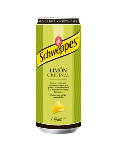 SCHWEPPES LIMON LATA 33 CL.