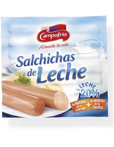 SALCHICHAS FRANKT. CAMPF. LECHE 170 GRS