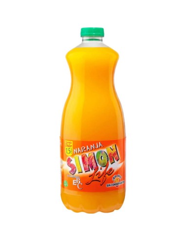 REFRESCO SIMON LIFE NARANJA 1,5 LT