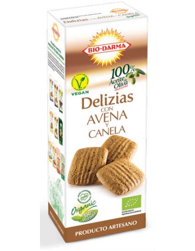 DELIZIAS AVENA Y CANELA CAJA 125 GR