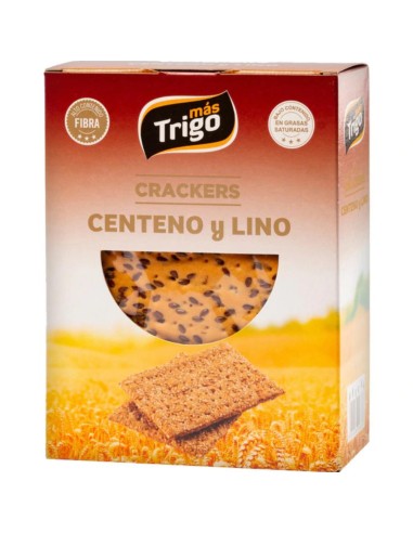 CRACKERS MASTRIGO CENTENO-LINO 240 GRS