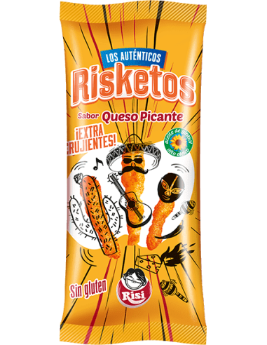 RISKETOS SABOR QUESO PICANTE