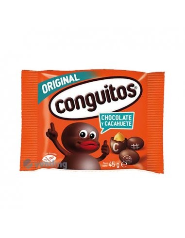 CONGUITOS CHOCOLATE NEGRO 45 GR