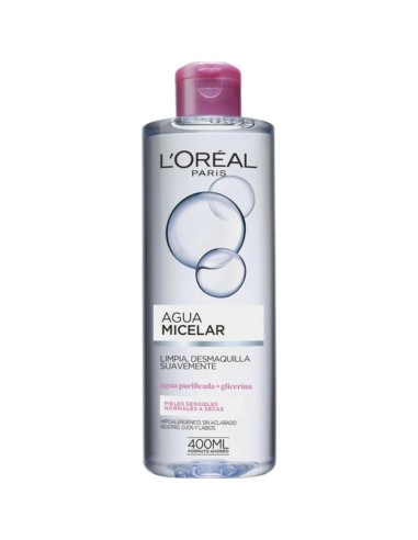 LOREAL AGUA MICELAR SUAVE Y SENSIBLE