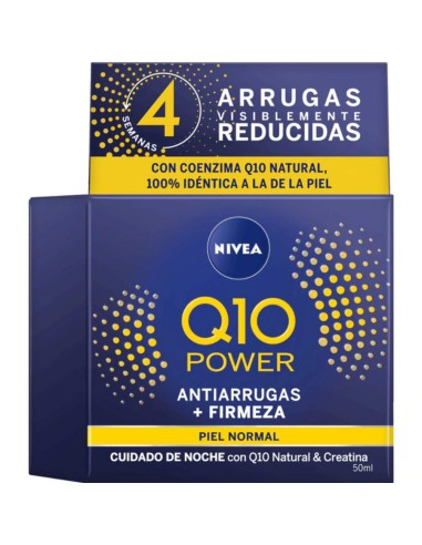 NIVEA VISAGE CREMA ANTIARRUGAS Q-10 POWER NOCHE 50ML