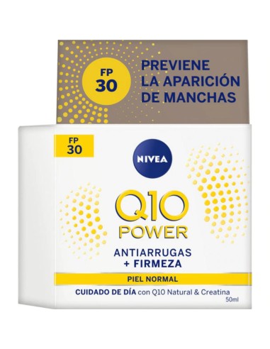 NIVEA VISAGE CREMA ANTIARRUGAS Q-10 "POWER" DIA FP-30