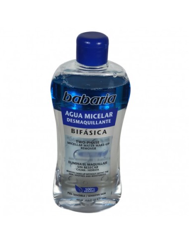 DESMAQ. BABARIA AGUA MICELAR BIFASICA 40