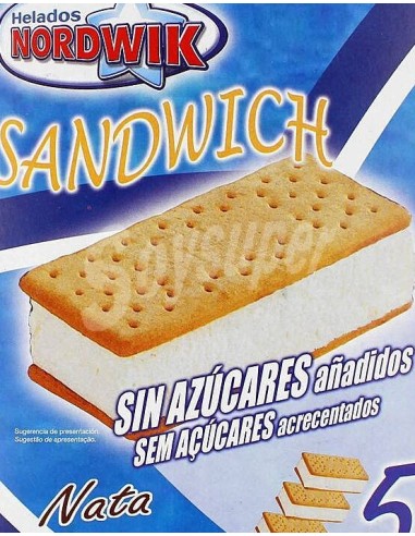 SANDWICH NATA SIN AZUCAR NORDWIK