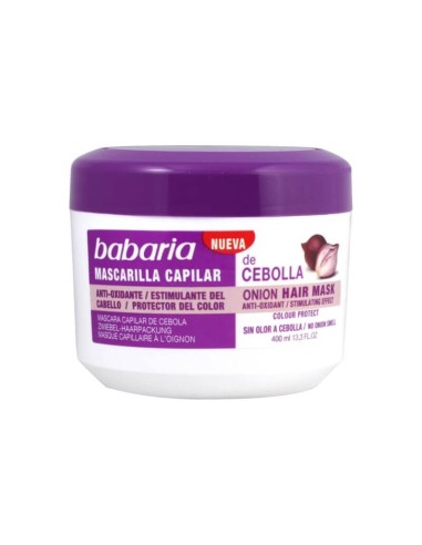 BABARIA MASCARILLA CEBOLLA 400 ML 