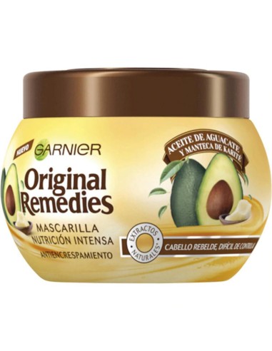 ORIGINAL REMEDIES MASCARILLA AGUCATE 320 ML