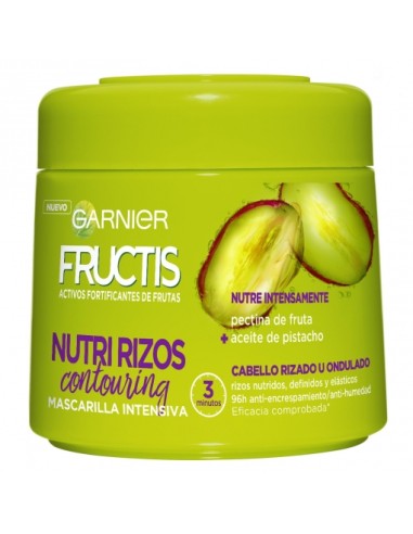 MASCARILLA CAPILAR FRUCTIS RIZOS 300 ML.