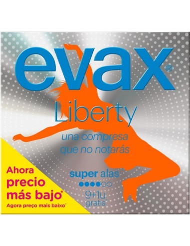 EVAX LIBERTY COMPRESAS ALAS SUPER 10 UNIDADES 