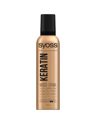 SYOSS ESPUMA 250ML.KERATIN (FI