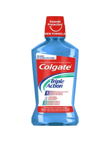 ENJUAGUE COLGATE TRIPLE ACCION 500 ML