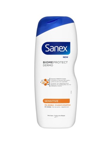 GEL SANEX BIOMEPROTEC SENSITIVE 600 ML