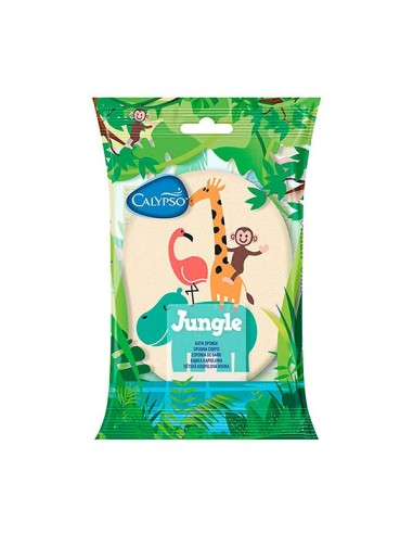 ESPONJA BAÑO INFANTIL CALYPSO JUNGLE