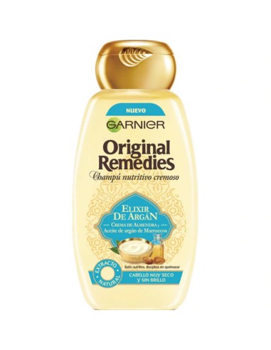 CHAMPU ORIGINAL REMEDIES ARGAN 400 ML