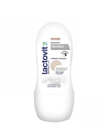 DEO. LACTOVIT ROLLON INVISIBLE 50 ML