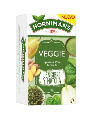 INFUSION HORNIMAS VEGGIE JENGIBRE 20 UND