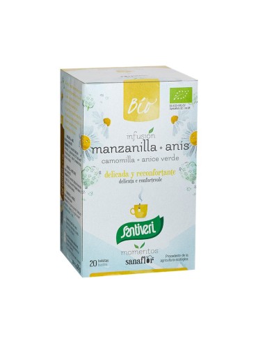 INFUSION MANZANILLA ANIS BIO 20 FILTROS