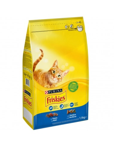 COMIDA GATOS FRISKIES CROQ. ATUN 1,5 KG