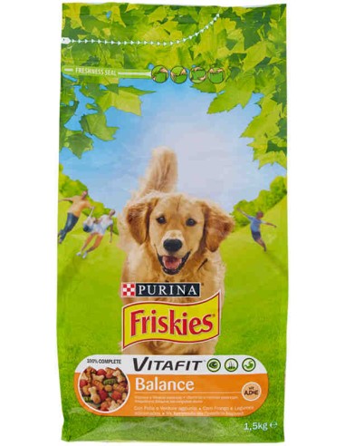 COMIDA PERROS FRISKIES CROQ. VITAL. 1,5