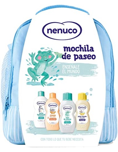 NENUCO EST.MOCHILA 4PROD.AZUL