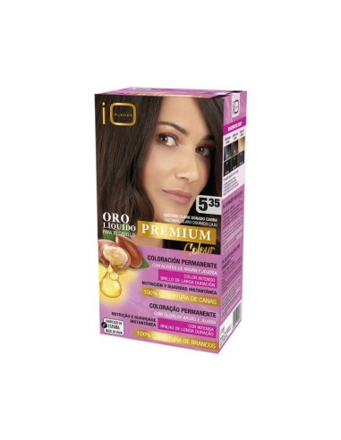 IO PLANET PREMIUM  TINTE ORO LIQUIDO Nº5.35