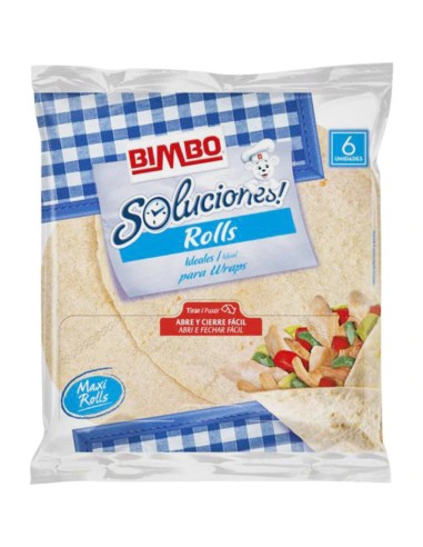 BIMBO  RAPIDITAS WRAPS 6 UNIDADES