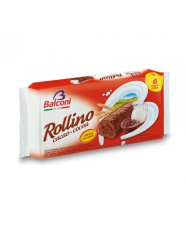 ROLLINO CACAO 6 UNIDADES BALCONI