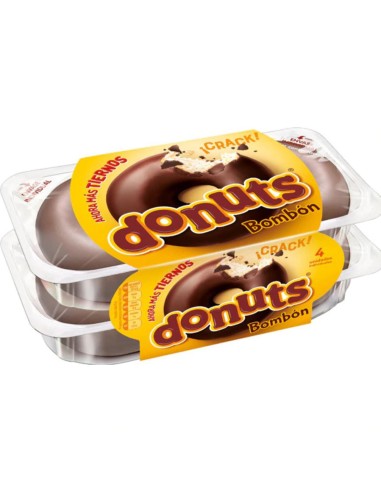 DONUTS CHOCOLATE X 4