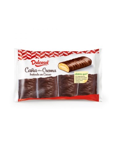 CAÑAS CHOCOLATE 3 UNI DULCESOL 